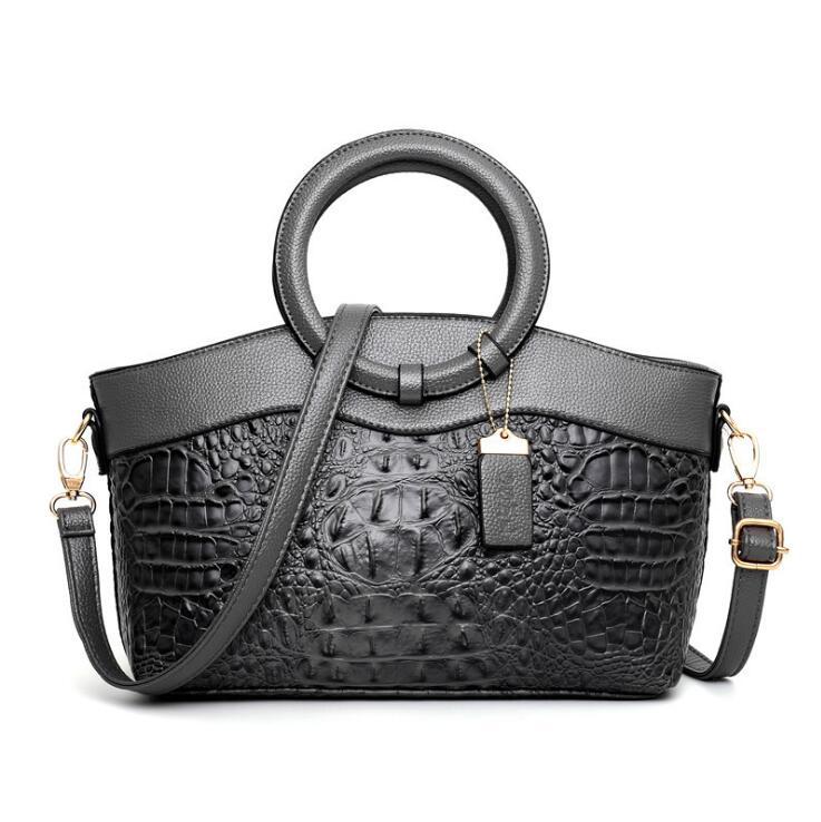 Ladies' handbag European and American style fashion ring single shoulder diagonal cross bag - Image 9