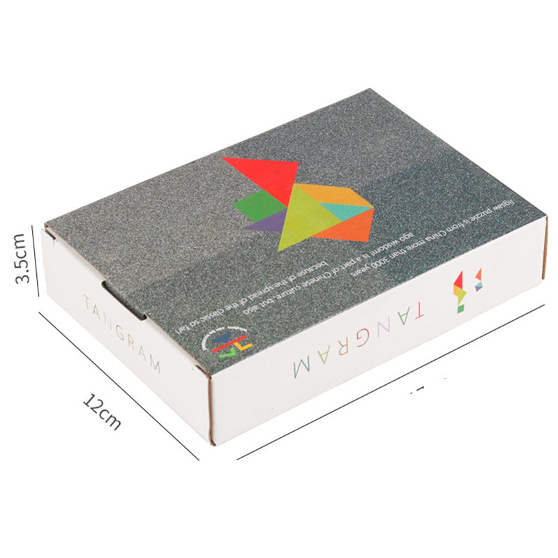 Christmas toys, gifts, fun tangram puzzles, teaching aids for children's early education and puzzle solving, 3D three-dimensional DIY geometric shape puzzle toys - Image 6