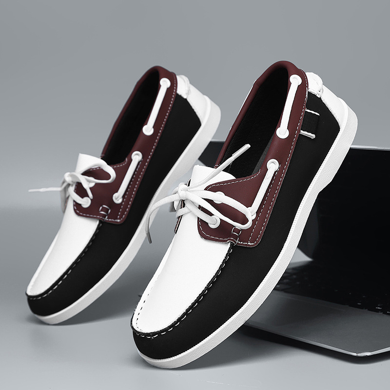 Casual Summer Men's Belted British Style Versatile Loafer Breathable Leisure Work Commuting Lazy Shoes - Image 8