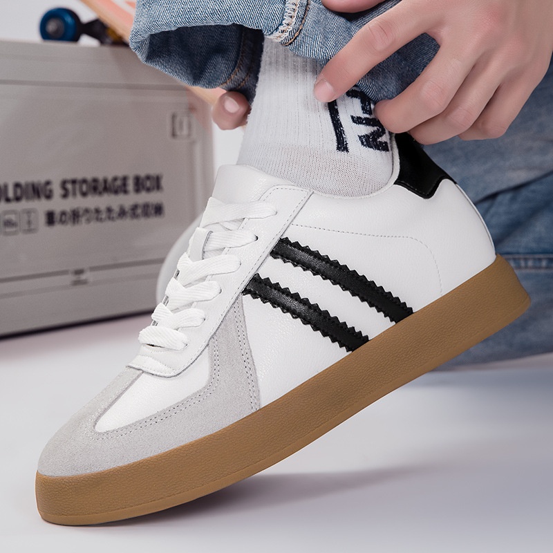 Invisible Height-Increasing Men's Shoes Derby Shoes Men's Daily Casual Shoes Fashion Sports Shoes Height-Increasing Shoes 8CM Sneakers - Image 4