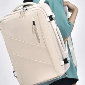 Oxford Cloth Adjustable Straps Backpack Bag