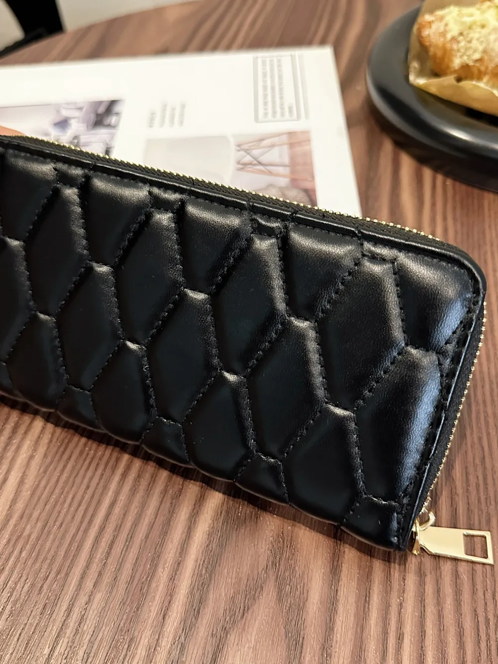 PU Leather Solid Color Wallet - Image 9