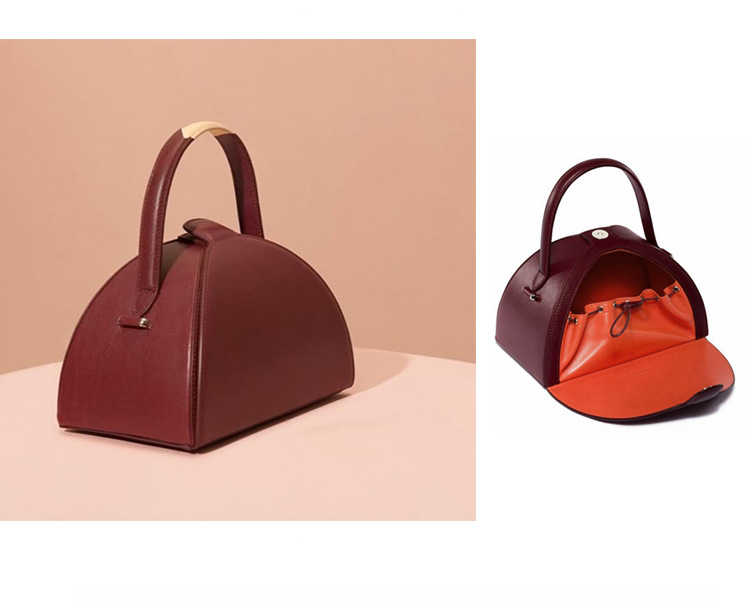 Cross shoulder Half circle Bag Handbag Single shoulder Trendy Cross shoulder Bag - Image 4