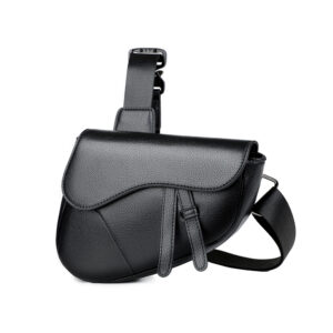 Shoulder bag saddle bag zipper diagonal cross bag men's bag