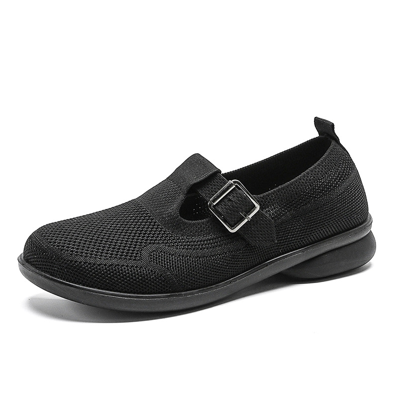 Spring Old Beijing Cloth Shoes Breathable Middle-aged and Elderly Casual Shoes Mesh Anti-slip Soft Sole Slip-on - Image 6