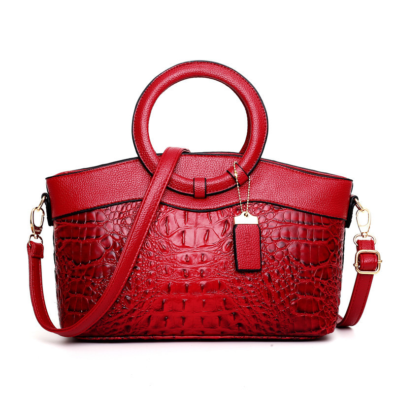 Ladies' handbag European and American style fashion ring single shoulder diagonal cross bag - Image 6