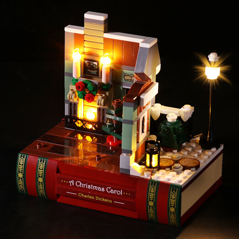 Vonado compatible with LEGO 40410 lighting pays tribute to Charles Dickens' Christmas Carol series LED lights - Image 5