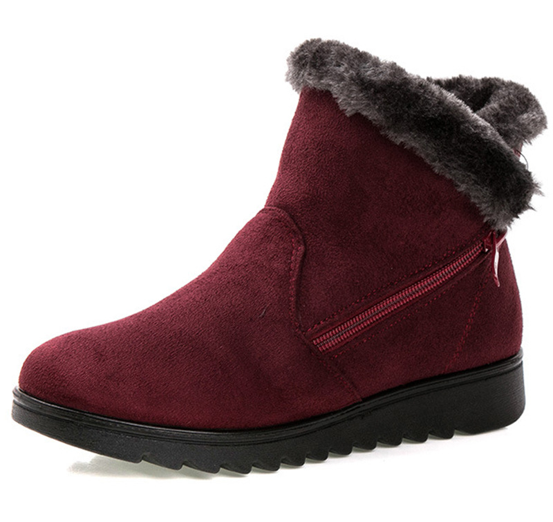 Women's warm cloth shoes, elderly snow boots - Image 6
