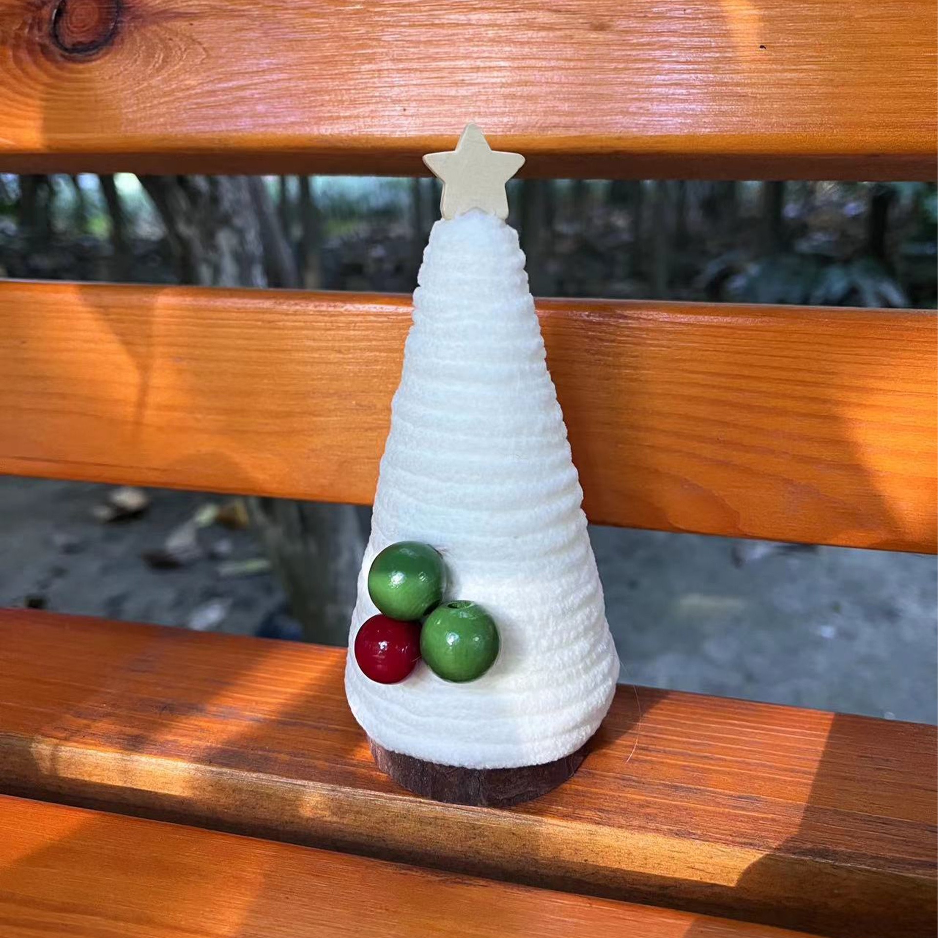 Christmas Mini Christmas Tree Table Shelves Scene Decoration Tray Ornaments - Image 8