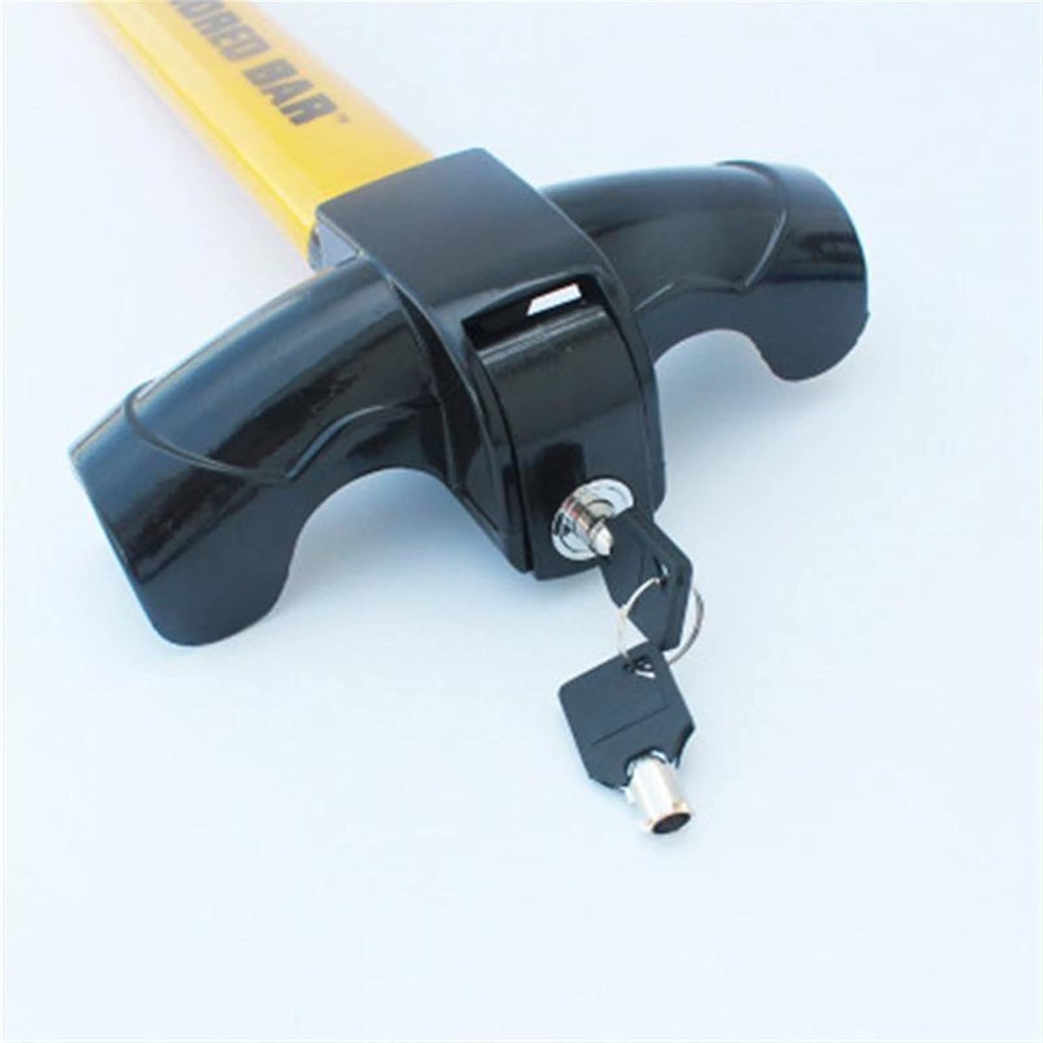 Car anti-theft lock steel steering wheel lock four interlocking anti-theft T-shaped lock strap - Image 2