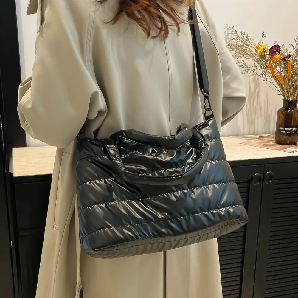 PU Leather Detachable Strap Crossbody Bag - Image 15