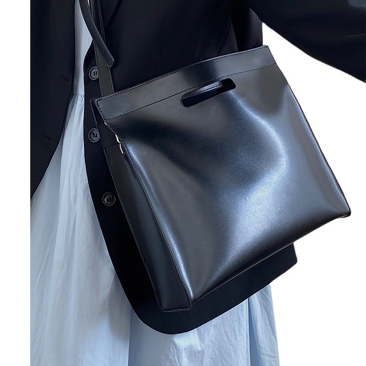 Bag for women simple official document tote bag computer bag handbag shoulder bag crossbody bag large bag - Image 2