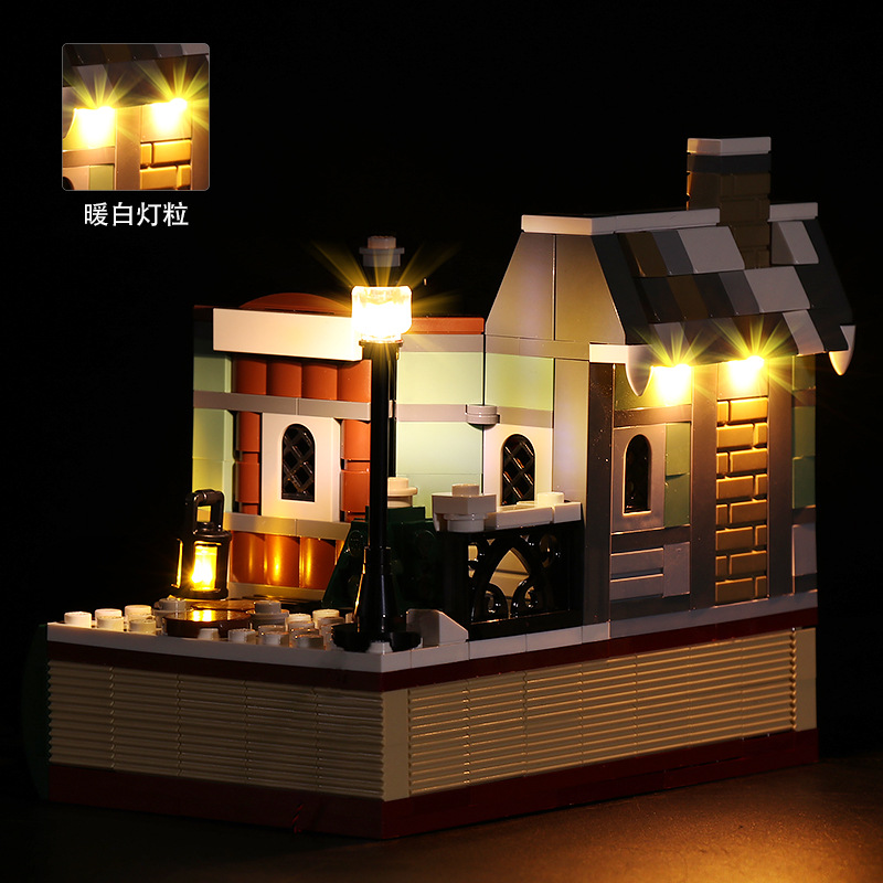 Vonado compatible with LEGO 40410 lighting pays tribute to Charles Dickens' Christmas Carol series LED lights - Image 3