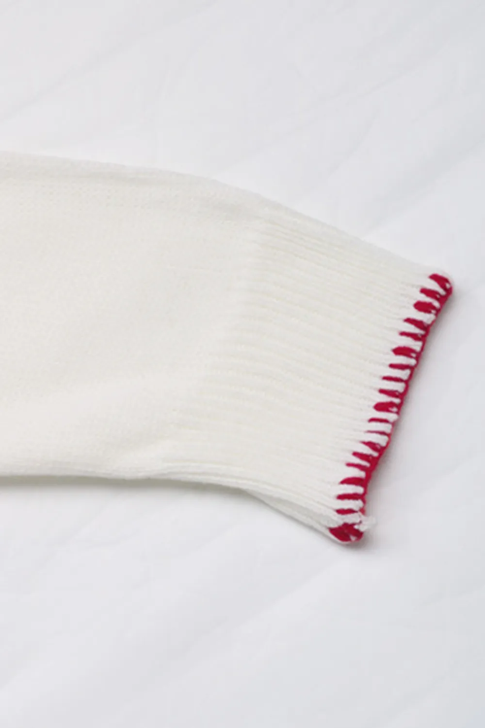 Sweet and versatile loose long sleeved round neck Christmas sweater for women - Image 6