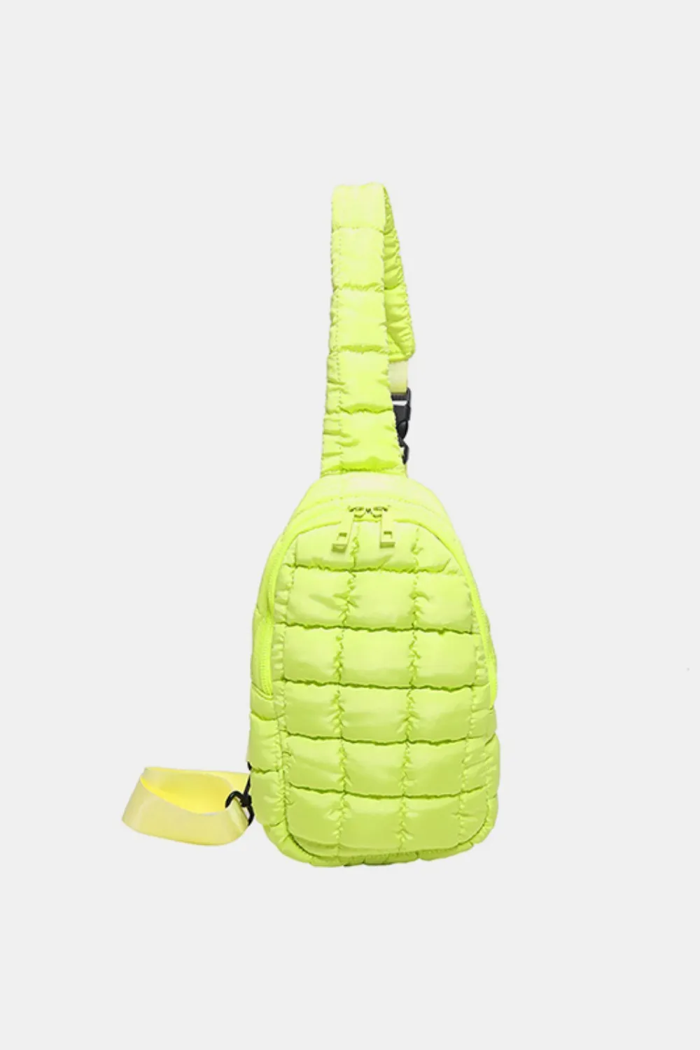 Quilted Nylon Crossbody Bag - Image 13