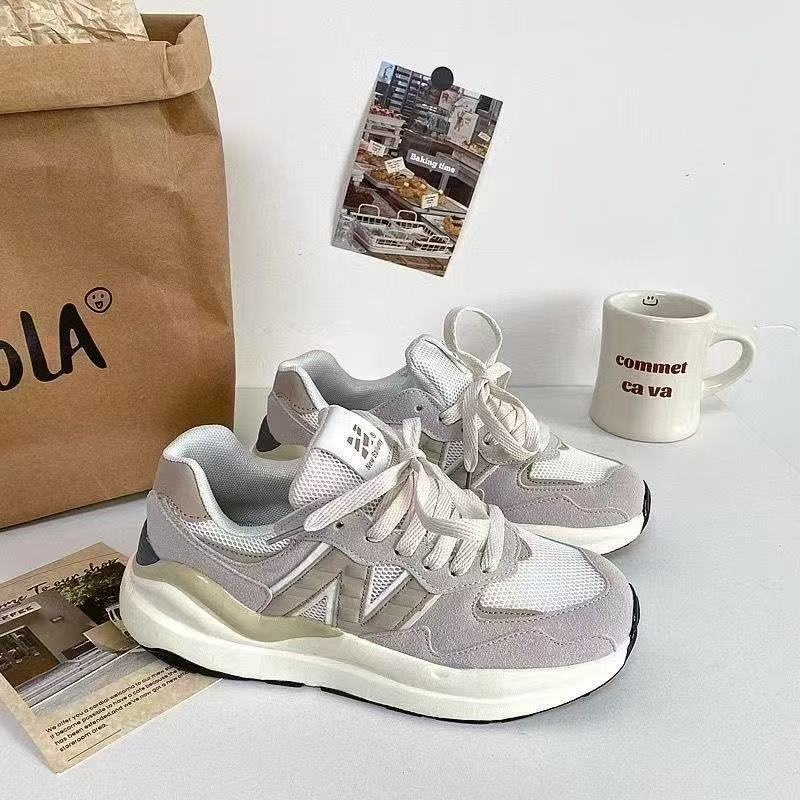 Ape Shark Reflective Retro Ancestor Grey NB5740 Camouflage N-Word Shoes Unisex Dad Shoes Casual Sports Shoes Trendy - Image 8