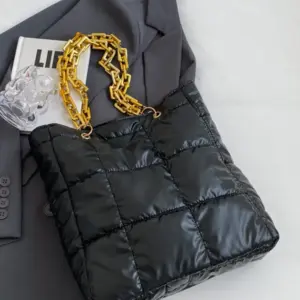 Bubble Texture Chain Handbag