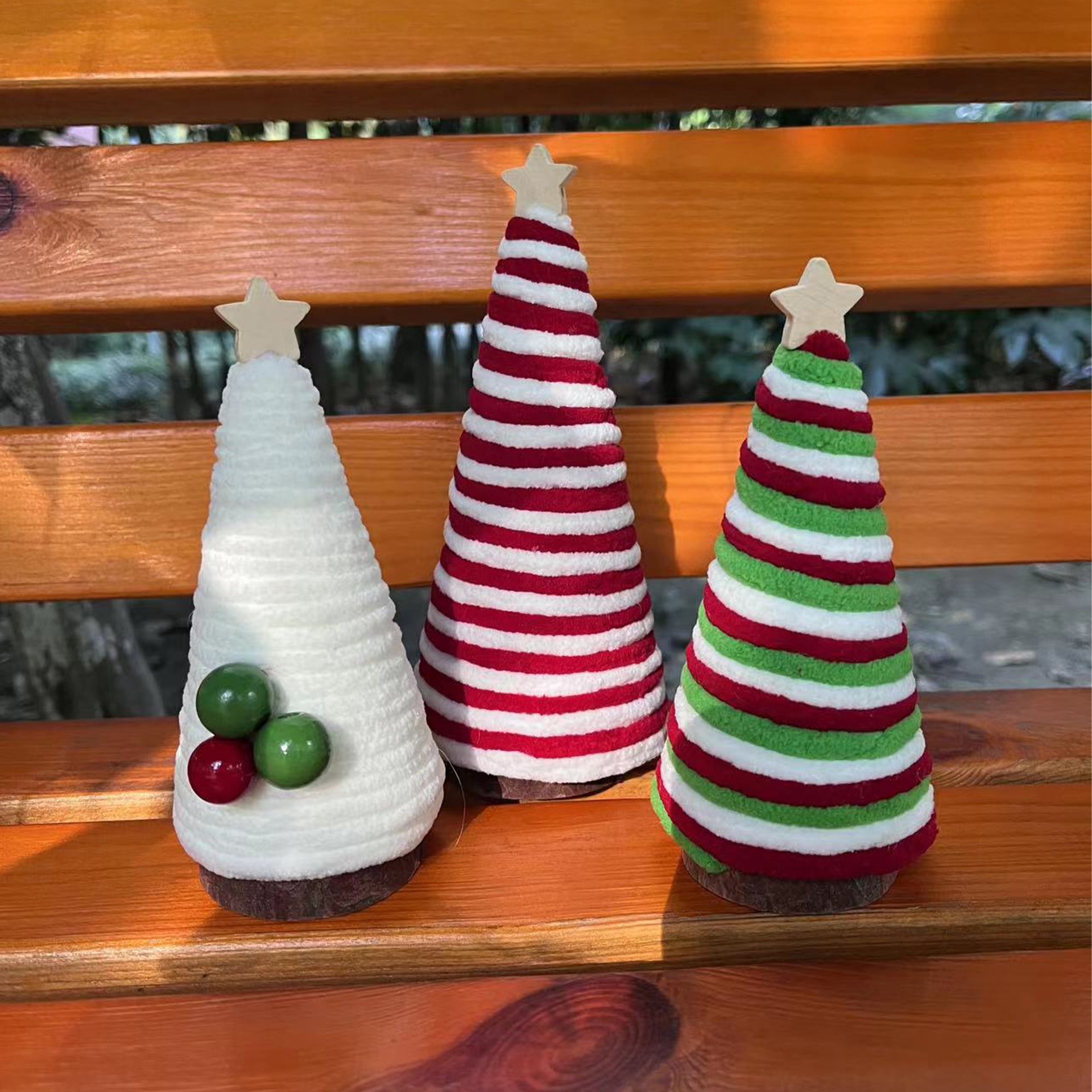 Christmas Mini Christmas Tree Table Shelves Scene Decoration Tray Ornaments - Image 5
