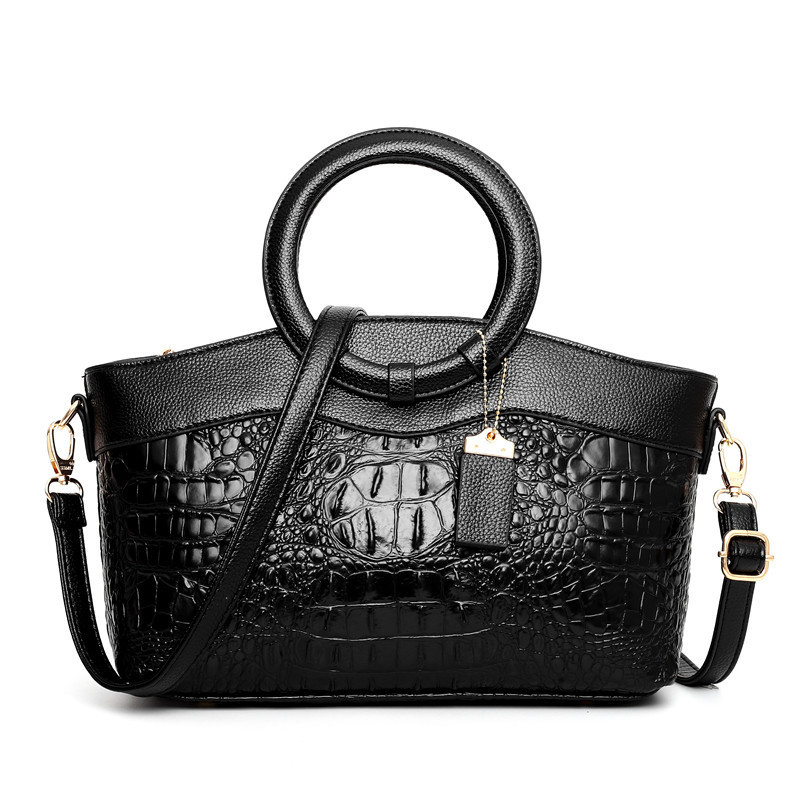 Ladies' handbag European and American style fashion ring single shoulder diagonal cross bag - Image 8
