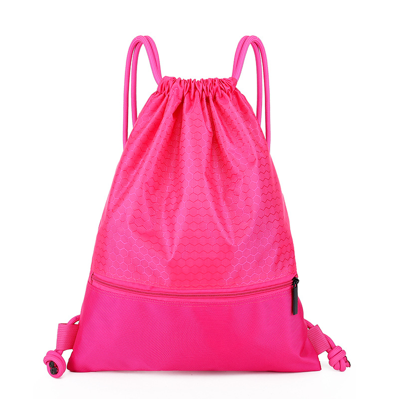 Waterproof drawstring bag for outdoor fitness and sports, men's and women's backpack - Image 10