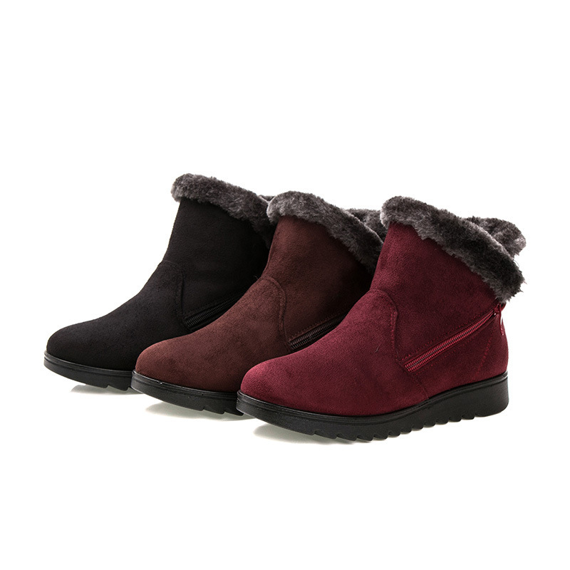 Women's warm cloth shoes, elderly snow boots - Image 3