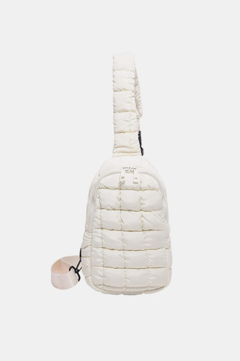 Quilted Nylon Crossbody Bag - Image 16