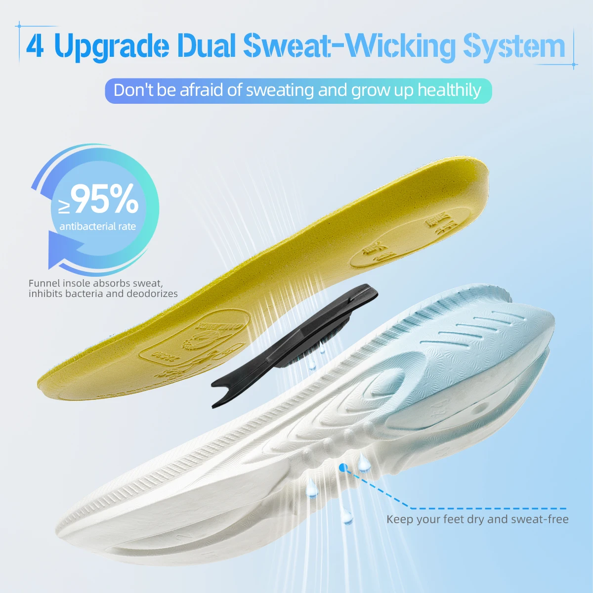 ONEMIX Soft Boys Sports Shoes Girls Assorted Kids Fashion Flat Running Sneakers Unisex Simple Korean Fashion Children Footwear - Image 3