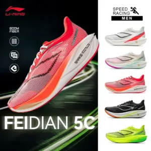 LI-NING FEIDIAN 5 CHALLENGER Men Running Shoes Professional Sports Marathon Running Shoes ARMV001