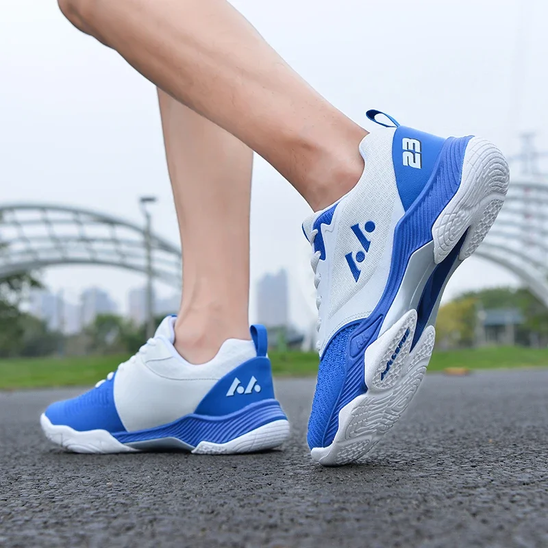 Men Badminton Shoes Professional Non-slip Couple Big Size Wear Resistant Outdoor Sneakers Breathable Handball Volleyball Shoes - Image 4
