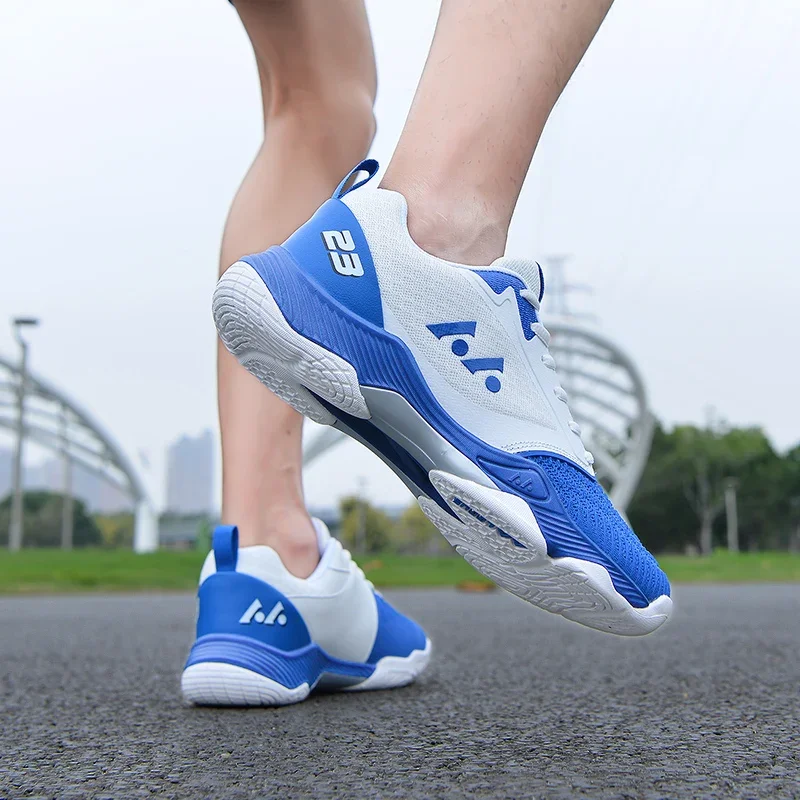 Men Badminton Shoes Professional Non-slip Couple Big Size Wear Resistant Outdoor Sneakers Breathable Handball Volleyball Shoes - Image 3